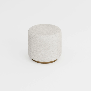 MATISSE - Round upholstered fabric pouf by CASA +39 - view 3